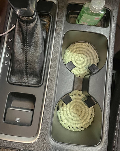 Car Cupholder Coasters