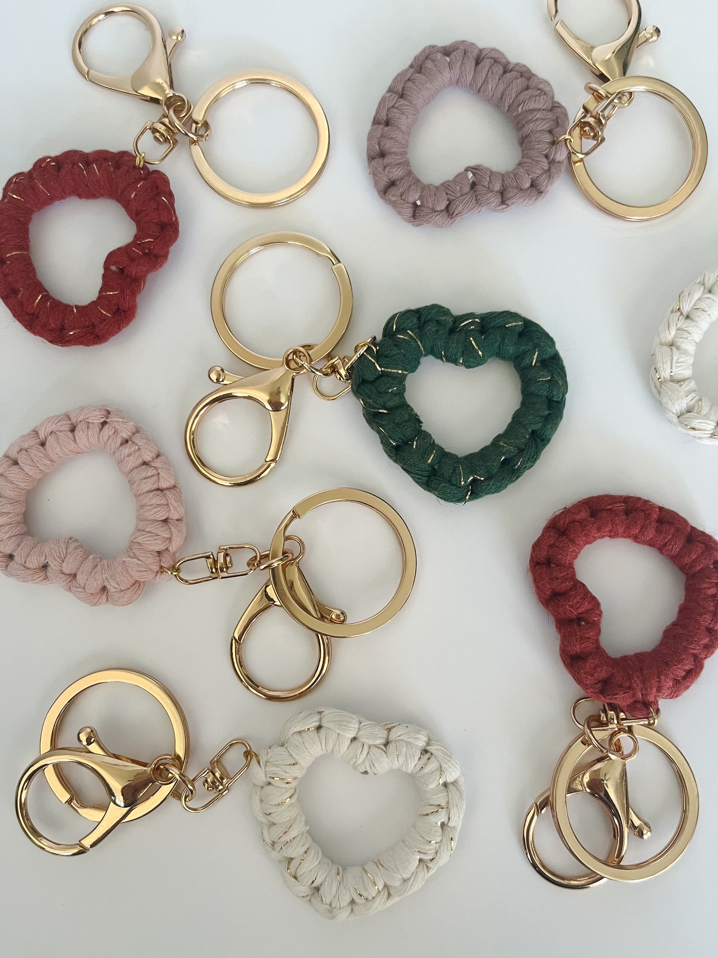 Heart Keychains