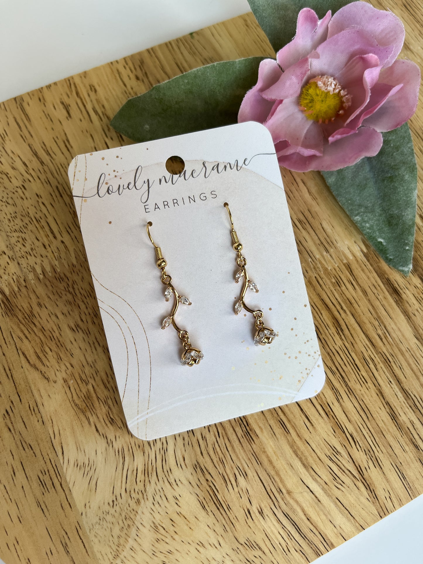 Dainty Flower Earrings