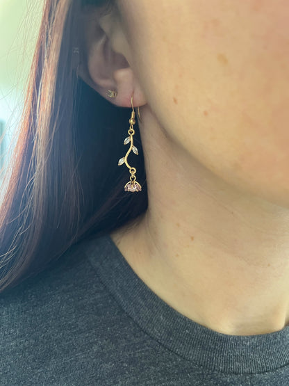 Dainty Flower Earrings