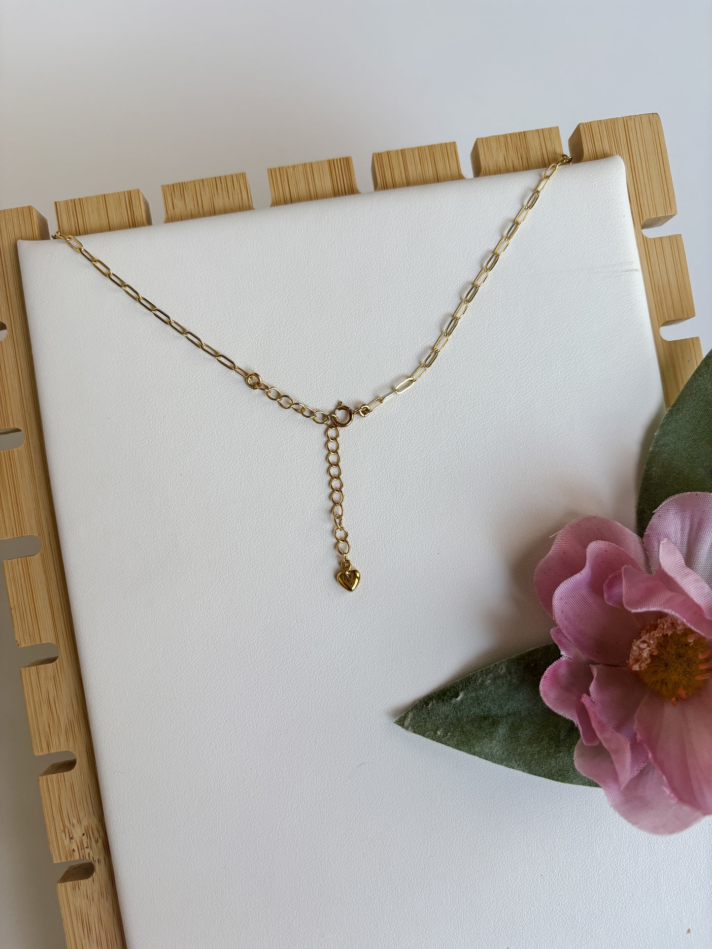 Paperclip 14k Gold Filled Necklace