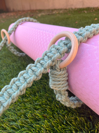 Macrame Yoga Mat Straps