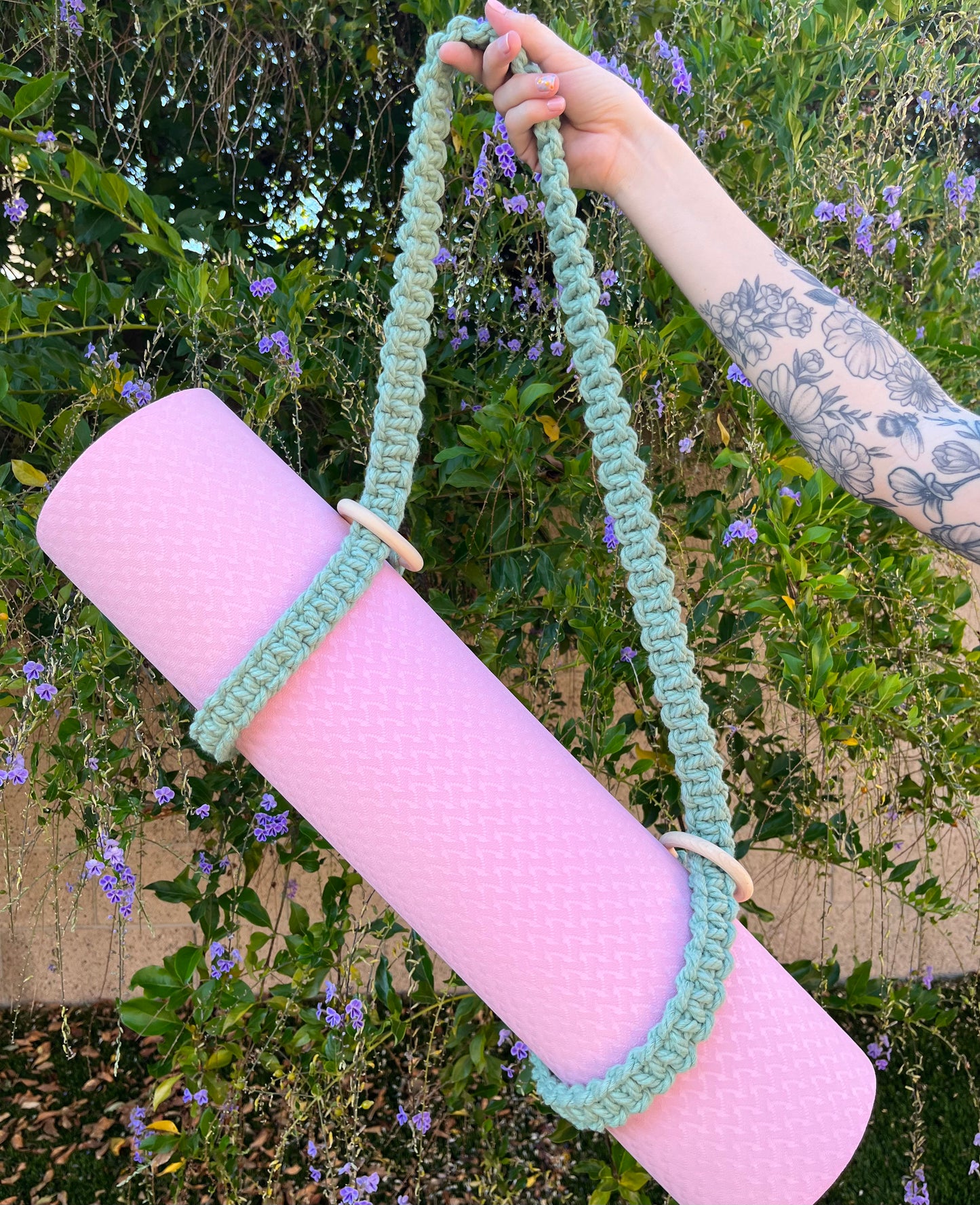 Macrame Yoga Mat Straps